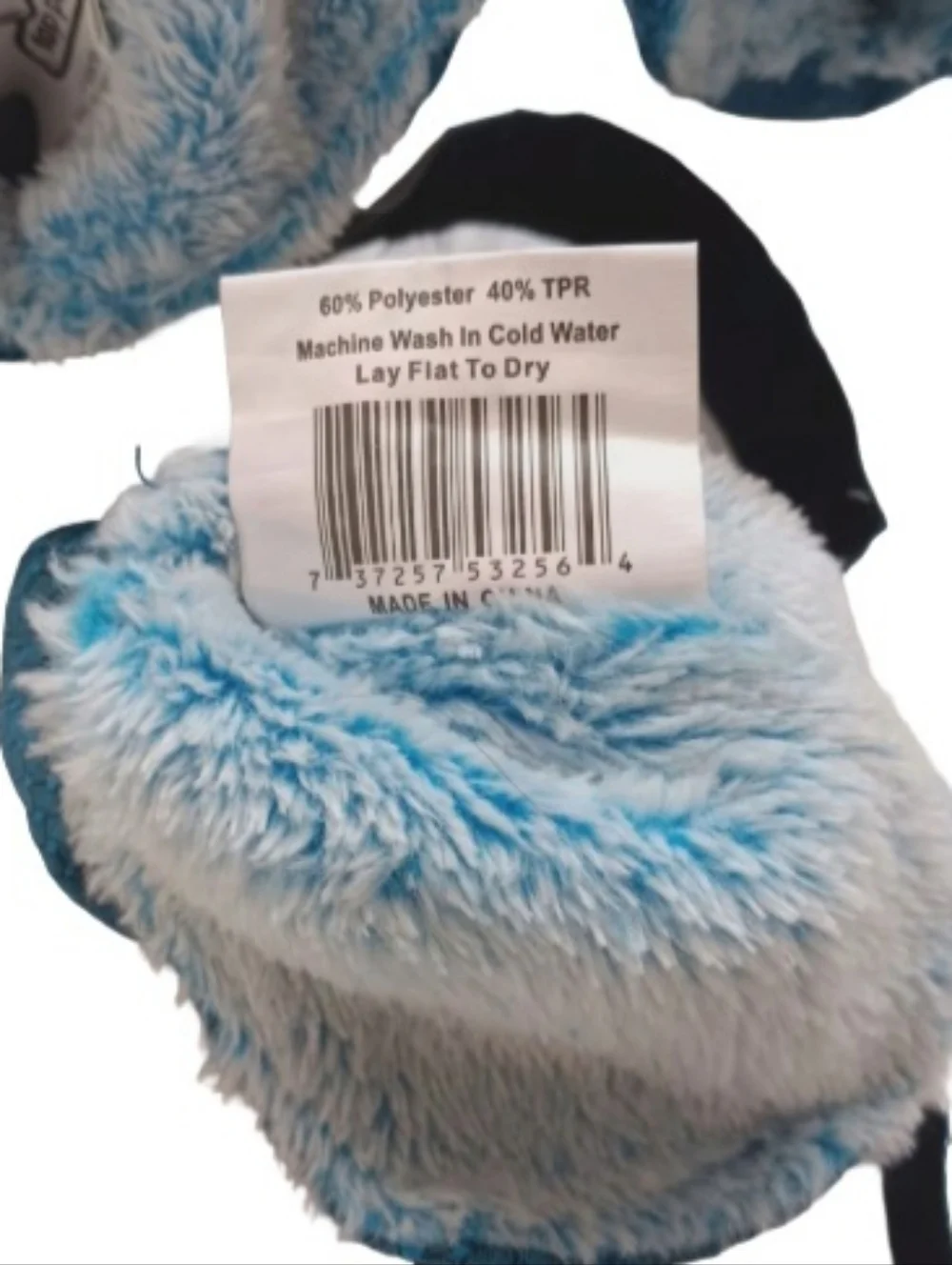 Top Paw Blue Reflective Dog Booties with Faux-Fur Lining